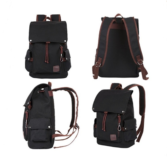 Canvas Backpack Hiking Pack Large School Backpack main image 5